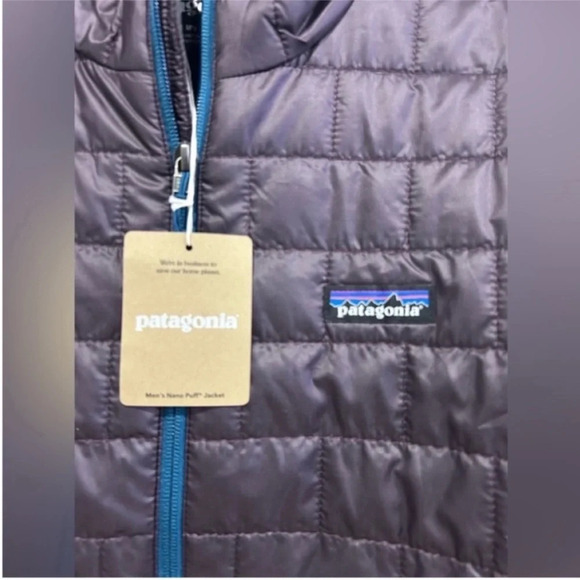 Patagonia Men’s XXL Nano Puff Jacket Obsidian Plum Purple NWT Puffer - Picture 5 of 14